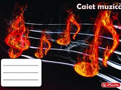 Caiet muzica, 24 file, Rock your school